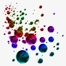 #bubbles #bubble #rainbow #color #water #mix - Circle, HD Png Download, Transparent PNG