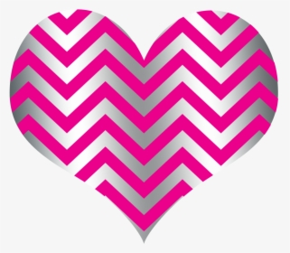 Hearts Clipart Pink Sparkle - Black And White Chevron Floor, HD Png Download, Transparent PNG