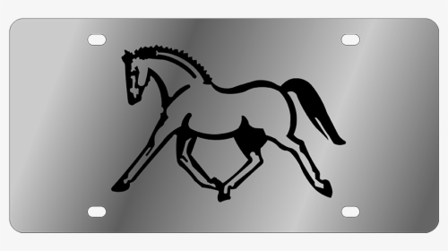 Lifestyle - Ss Plate - Horse - Mane, HD Png Download, Transparent PNG