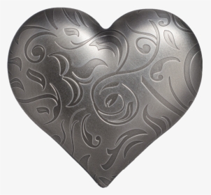 Silver Heart, HD Png Download, Transparent PNG
