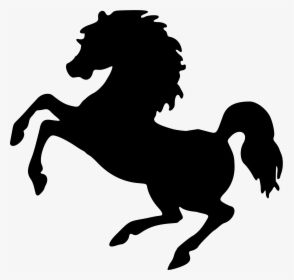 Stallion Clipart Rearing Horse - Juventus Logo Png, Transparent Png, Transparent PNG