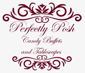 Perfectly Posh Candy Buffet Logo - Taj Mahal, HD Png Download, Transparent PNG
