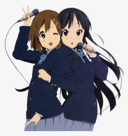 K On Yui X Mio, HD Png Download, Transparent PNG
