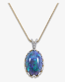 An Eye Catching - Black Opal Pendant, HD Png Download, Transparent PNG
