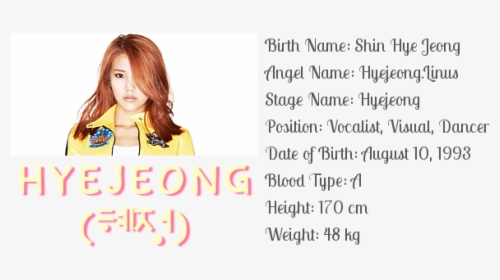 Hyejeong01 - Girl, HD Png Download, Transparent PNG