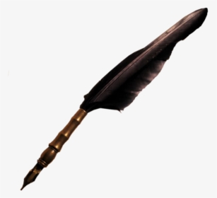 Edgar Allan Poe S Quill Pen And Notebook - Quill Pen Transparent Background, HD Png Download, Transparent PNG