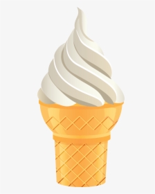 Ice Cream Cone Flavor Cup - Ice Cream Transparent Background Clipart, HD Png Download, Transparent PNG