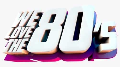 Wl80s-logo - We Love The 80s Cd, HD Png Download, Transparent PNG