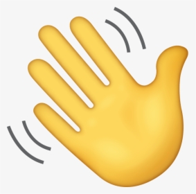 Transparent Waving Hand Emoji, HD Png Download, Transparent PNG