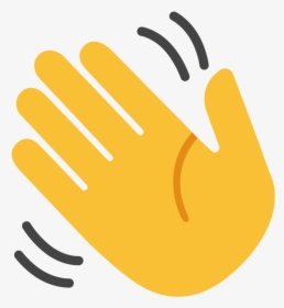 Wave Emoji Png - Wave Hand Emoji Png, Transparent Png, Transparent PNG