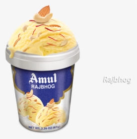 Vanilla - Amul Rajbhog Ice Cream, HD Png Download, Transparent PNG