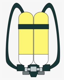 Breathing Apparatus Clip Arts - Oxygen Tank For Astronauts, HD Png Download, Transparent PNG