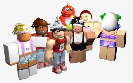 Minecraft Video Game - Roblox Group Of People, HD Png Download, Transparent PNG