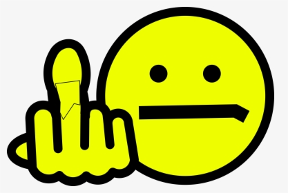 Emoticon,yellow,facial Hello,thumb,pleased,line Art,gesture,symbol - Mad Emoji, HD Png Download, Transparent PNG