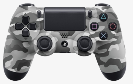 Ps4 Controller Army Soldier Console Png - Grey Camo Ps4 Controller, Transparent Png, Transparent PNG