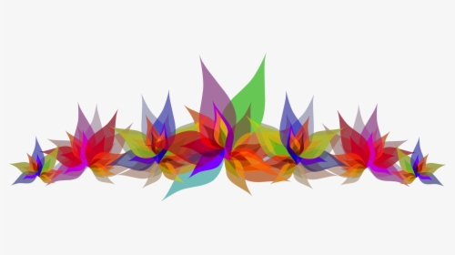 Abstract Designs Flowers Png - Banner Background Design Png, Transparent Png, Transparent PNG