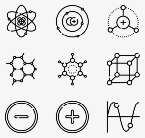Physics - Thin Icons, HD Png Download, Transparent PNG