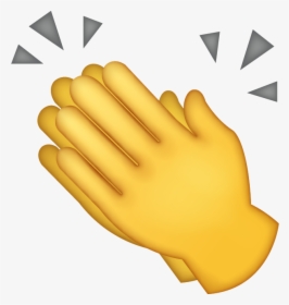 Transparent Clapping Png - Clap Emoji Transparent Background, Png Download, Transparent PNG