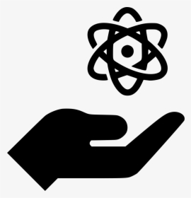 Transparent Atom Png - Atom In Hand Png, Png Download, Transparent PNG