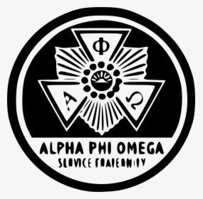 Transparent Alpha And Omega Png - Alpha Phi Omega Black, Png Download, Transparent PNG