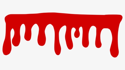 Blood Drip - Clip Art Blood Drip Png, Transparent Png, Transparent PNG