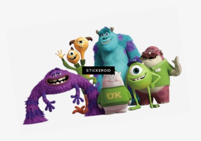 Monsters University Group - Monsters University Main Characters, HD Png Download, Transparent PNG