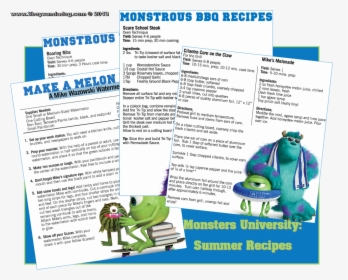 Monsters University Printables - Monsters University, HD Png Download, Transparent PNG