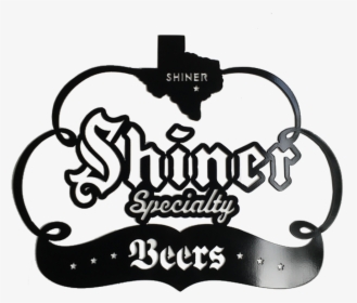 Large Shiner Premium Steel Logo Sign - Shiner Bock Logo Png, Transparent Png, Transparent PNG