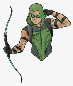 Green Arrow Oliver Queen Dc Comics Fanart Gotham At - Arrow Black Canary Concept, HD Png Download, Transparent PNG