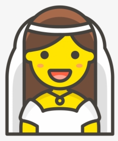 Bride With Veil Emoji - Artist Icon Png, Transparent Png, Transparent PNG