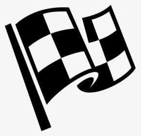 Flags Clipart Race Car - Checkered Flag Clipart, HD Png Download, Transparent PNG