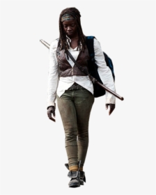 Michonne The Walking Dead Png, Transparent Png, Transparent PNG
