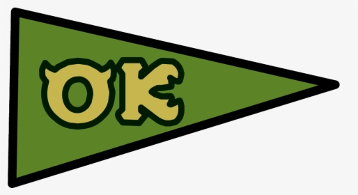 Ok Pennant Furniture Icon Id - Monsters University Ok Flag, HD Png Download, Transparent PNG