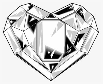 Free Stock Photos - Heart Shaped Diamond Logo, HD Png Download, Transparent PNG