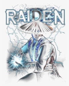 Mortal Kombat Raiden Drawing, HD Png Download, Transparent PNG