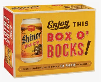 Shiner Bock - Shiner Bock 12 Pack Cans, HD Png Download, Transparent PNG