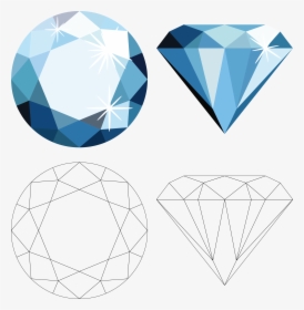 Vector Diamond Photography Sparkling Stock - Transparent Diamond Vector Png, Png Download, Transparent PNG
