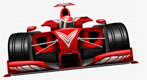Clip Art Red Race Car - Formula 1 Png, Transparent Png, Transparent PNG
