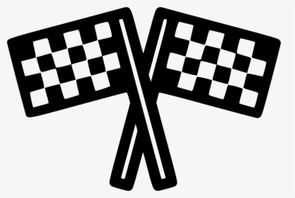Transparent Racing Clipart - Checkered Racing Flag, HD Png Download, Transparent PNG