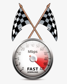 Car Race Flags Png , Png Download - Race Car Speedometer Png, Transparent Png, Transparent PNG