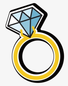 Blue Ring Diamond Gemstone Vector Hd Image Free Png - Diamond Ring Vector Png Free, Transparent Png, Transparent PNG
