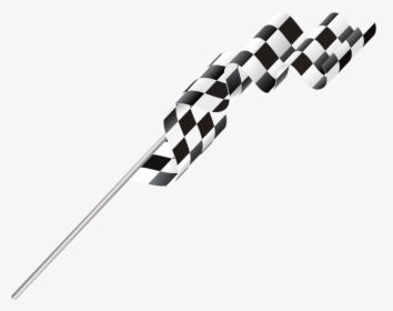 Clipart Elegant Racing Checkered Flag In - Flag, HD Png Download, Transparent PNG