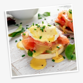 English Muffin Eggs Benedic, HD Png Download, Transparent PNG