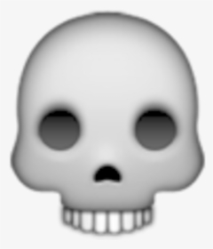 Apple Skull Emoji, HD Png Download, Transparent PNG