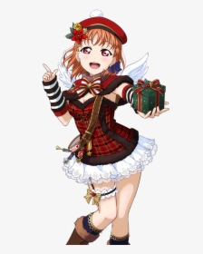 Transparent Anime Christmas Png - ラブ ライブ 谷間, Png Download, Transparent PNG