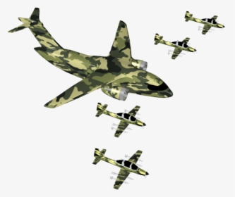 Avion Militar Clipart, HD Png Download, Transparent PNG
