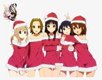 Anime Christmas Girl Transparent, HD Png Download, Transparent PNG