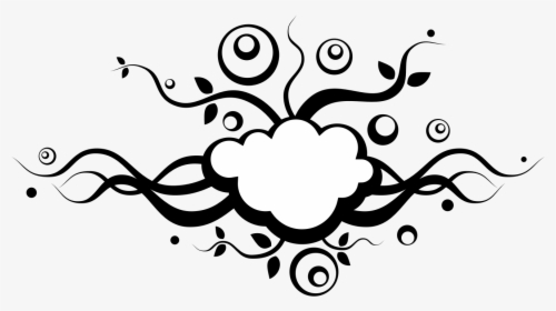 Abstract Tattoo Vector Clip Arts - Abstract Vector Black And White Free, HD Png Download, Transparent PNG