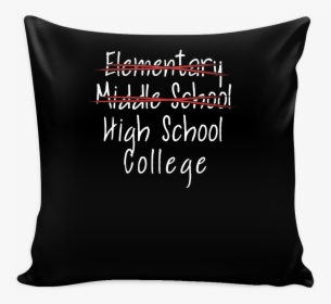 Middle School Graduation Pillow Cover Graduate Grad - Cushion, HD Png Download, Transparent PNG