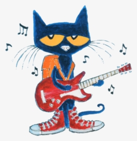 Pete The Cat Main Banner Clipart Of To Clip Art Rocking - Clipart Pete The Cat, HD Png Download, Transparent PNG